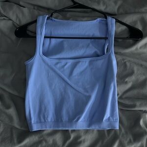 Amazon Women's Light Blue Tank Top